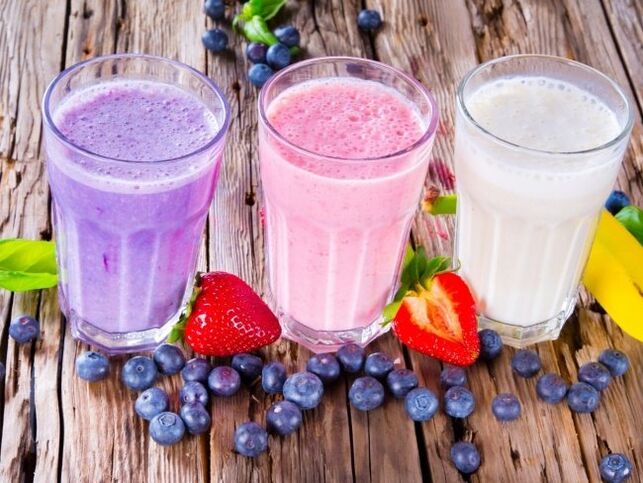 Smoothies et cocktails de fruits et légumes pour perdre du poids